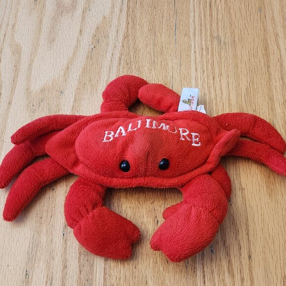 Unipak Red Baltimore Crab Stuffed Animal Toy - Picture 10 of 15